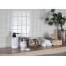 Керамическая мозаика 5x5 см Grey Glossy 48x48