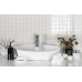 Керамическая мозаика 5x5 см Grey Glossy 48x48
