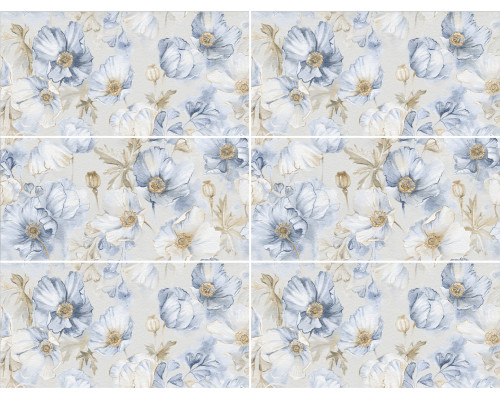 Керамогранит DECORS ELITE BLUEBELL DECOR A+B 60x120 MATT (2 шт в компл)