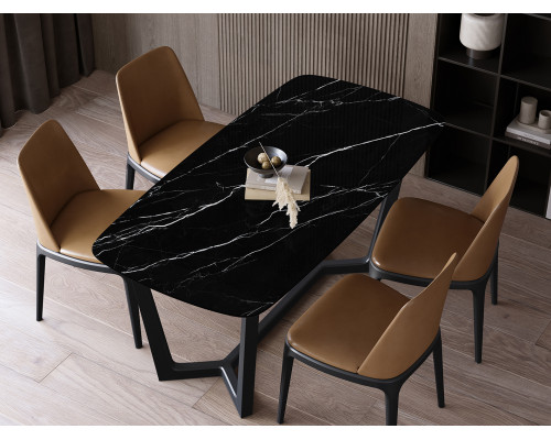 Керамический слэб Polished BLACK MARQUINA POLISHED 1600х3200х12мм