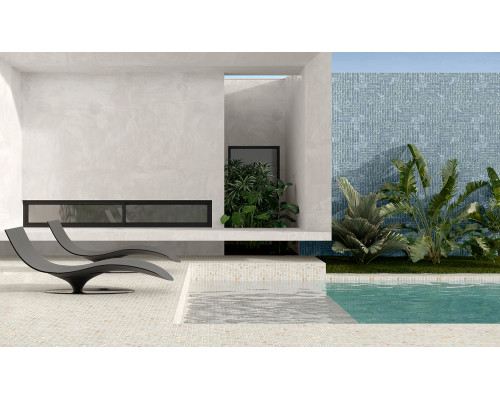 Стеклянная мозаика Oasis 7100 Oasis Marfil 25x25