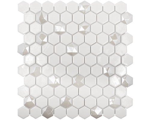 стеклянная мозаика Hexagon COLORS 100/ DIAMOND 350D