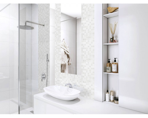 Стеклянная мозаика Astra WHITE