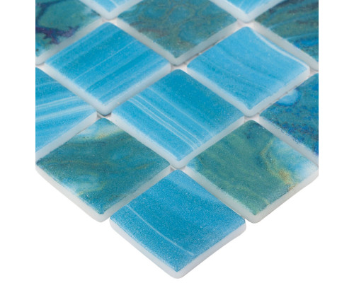 Стеклянная мозаика Nature 5707 Sky MT 25x25