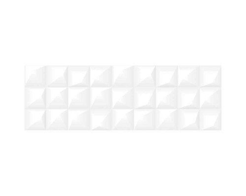 Плитка облицовочная Cersanit Gradient рельеф белая 598x198x9 мм