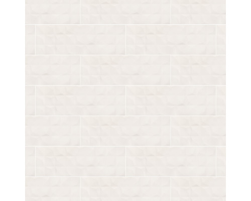 Плитка облицовочная Cersanit Gradient рельеф белая 598x198x9 мм