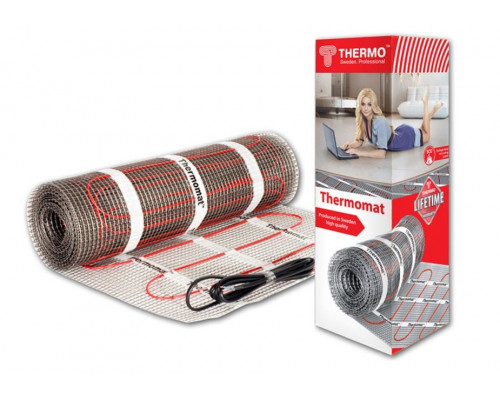 Теплый пол нагревательный мат Thermo Thermomat 8 кв.м 130 (980) Вт