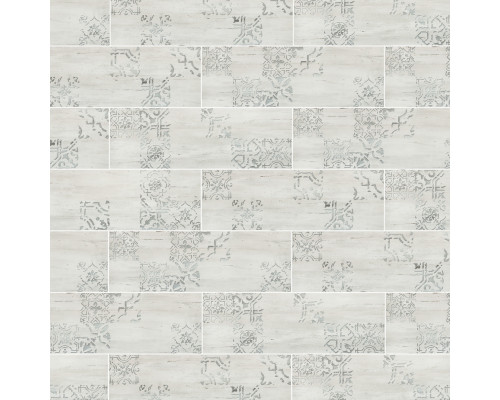 Плитка облицовочная Керамин Рондо-Р 7Д белая матовая 900x300x10,5 мм
