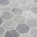 Мозаика, нат. мрамор Hex HEXAGON VLg TUMBLED 64x74