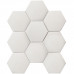 Противоскользящая мозаика  Non-Slip Hexagon Big White Antislip 95x110