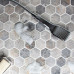 Мозаика, нат. мрамор Hex HEXAGON VLg TUMBLED 64x74