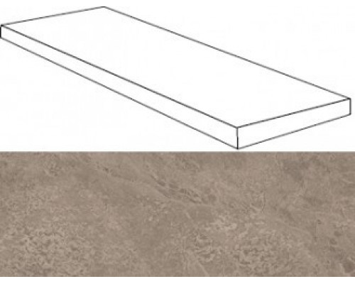 Force Grey Scalino Angolare SX 33x120 /Форс Грей Ступень Угловая 33х120 Лс