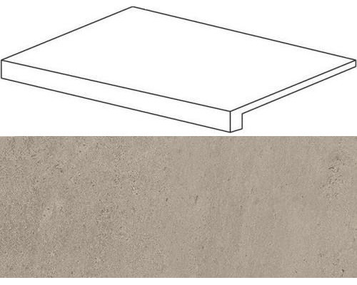 W. Silve Grey Scalino Frontale 33x60/В. Сильвер Грей Ступень 33х60