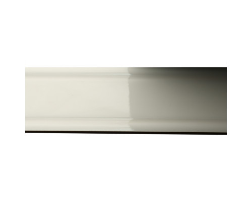 Плитка бордюр Gracia Ceramica Ceramic белая 250x60x8 мм