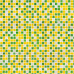Мозаика Mir Mosaic Natural Color palette зеленая стеклянная 300х300х4 мм глянцевая