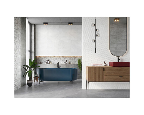 Плитка облицовочная Alma Ceramica Mars темно-серая 600x200x7,5 мм