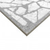 Керамогранит Alma Ceramica Laurent белый мозаика 600x600x9 мм