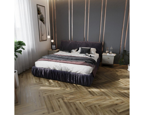 Плитка кварцвиниловая Natisston Rubis Kvitegga замковая 2,25 кв.м 3,5 мм с микрофаской художественная