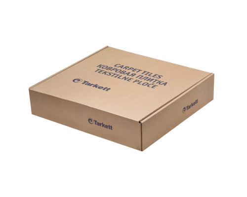 Ковровая плитка Tarkett SKY ORIG PVC 393-86 светло-серый 5 кв.м 0,5х0,5 м