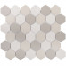 Противоскользящая мозаика  Non-Slip Hexagon Small LB Mix Antislip 51x59