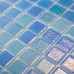 Стеклянная мозаика Shell MIX BLUE 551/552