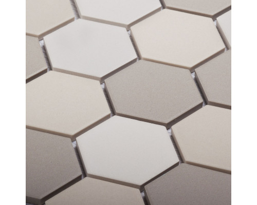 Противоскользящая мозаика  Non-Slip Hexagon Small LB Mix Antislip 51x59
