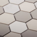 Противоскользящая мозаика  Non-Slip Hexagon Small LB Mix Antislip 51x59