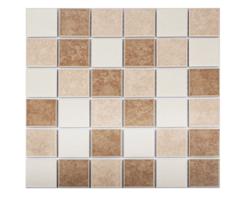 Мозаика Starmosaic Beige Matt бежевая керамическая 306х306х6 мм матовая