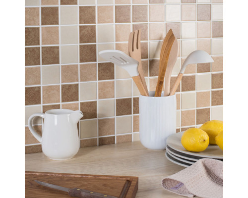 Мозаика Starmosaic Beige Matt бежевая керамическая 306х306х6 мм матовая