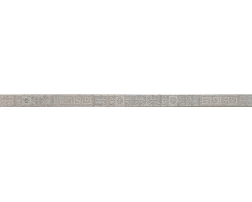 Бордюр керамический 261132 GREEK LISTELLO Grigio 4x80 см