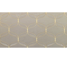 ETHEREAL Gold Geometric Decor L.Beige Glossy 30x60 K082255