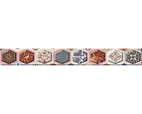 Navarra Carmin Border ''Arabesco'' 505x62