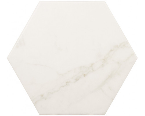 Плитка керамическая напольная CARRARA Hexagon Matt 17,5x20 см