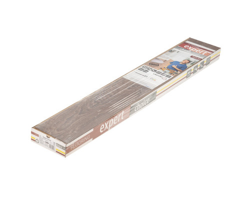 Ламинат 33 класс Ultradecor Expert Choice дуб шейр 1,48 кв.м 12 мм с фаской