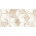 Плитка декор Alma Ceramica Nevada геометрия бежевая 500x249x7,5 мм