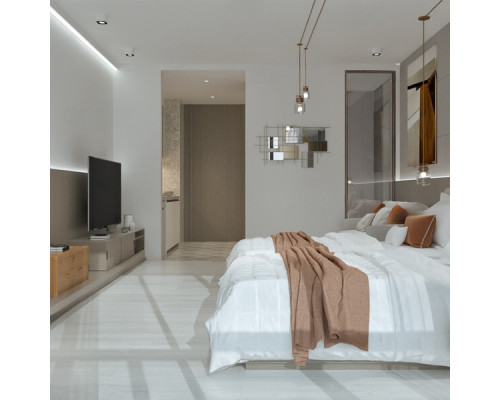 Плитка кварцвиниловая Alpine Floor Intense Белый Лес замковая 2,23 кв.м 6 мм с фаской с подложкой IXPE