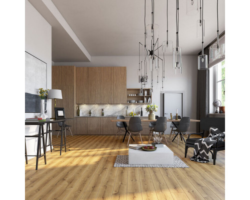 Ламинат 32 класс Swiss Krono Home Standard дуб марвел 2,109 кв.м 8 мм с фаской влагостойкий