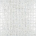 Стеклянная мозаика Glitter 7802 Glitter White 25x25