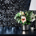 Стеклянная мозаика Hexagon DIAMOND 358D BLACK