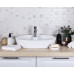 Керамическая мозаика Geometry Hexagon Small Carrara Matt 51x59