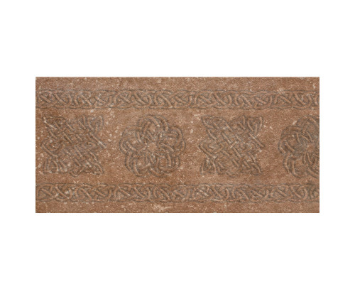Декор подступенник Stone BROWN 15x33