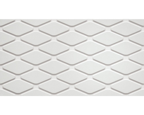 3D White Rhombus Matt/3Д Вайт Ромбус Матт