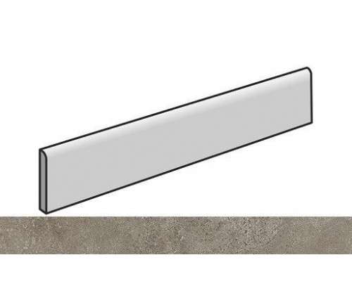 Drift Light Grey 7,2x80 Battiscopa/Дрифт Лайт Грей 7,2x80 Плинтус