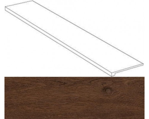 Oak Reserve Dark Brown Scalino Frontale / Оак Резерв Дарк Браун Ступень