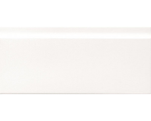 Плинтус керамический настенный 0190460 LIBERTY ALZATA Bianco 15x32 см