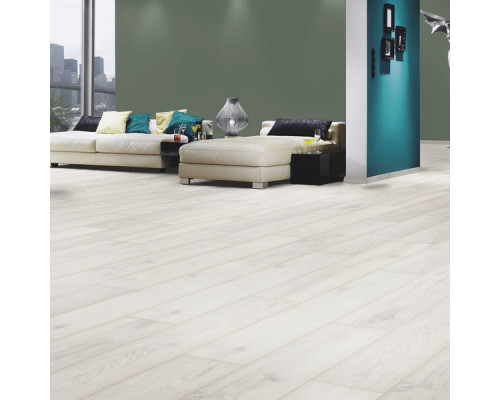 Ламинат 33 класс Ultradecor Expert Choice дуб айсберг 1,48 кв.м 12 мм с фаской