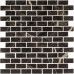 Мозаика Mir Mosaic Natural London коричневая из натурального камня 305х305х7 мм глянцевая