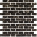 Мозаика Mir Mosaic Natural London коричневая из натурального камня 305х305х7 мм глянцевая