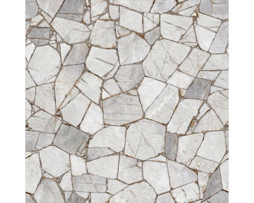 Керамогранит Alma Ceramica Sahara серый sugar-эффект 600x600x9 мм