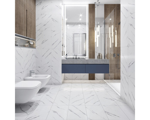 Плитка кварцвиниловая CronaFloor Stone калакатта замковая 1,8 кв.м 4 мм